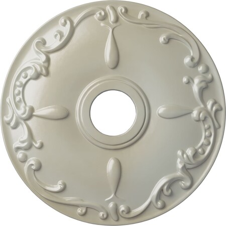 Kent Ceiling Medallion (Fits Canopies up to 5"), Hand-Painted Flash Blue, 18"OD x 3 1/2"ID x 1 1/4"P